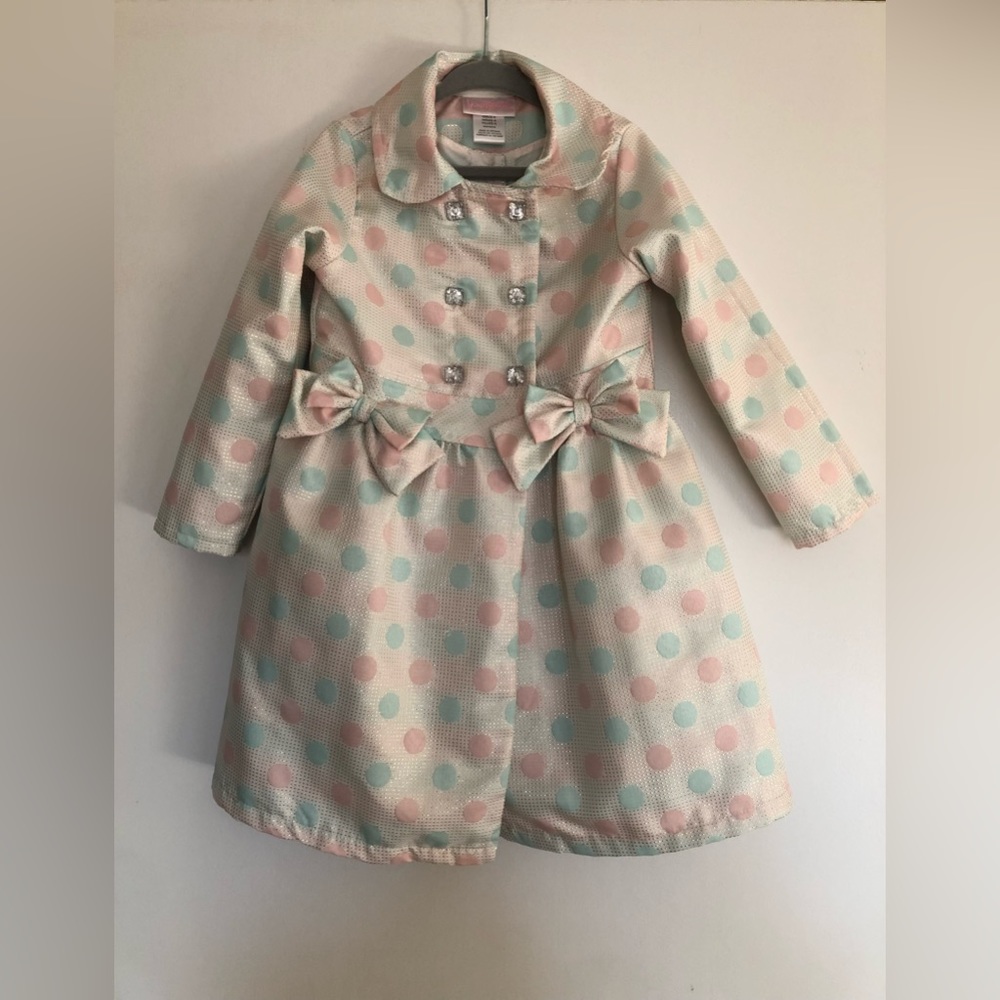 Little Girls Easter/ Church Dress + Coat